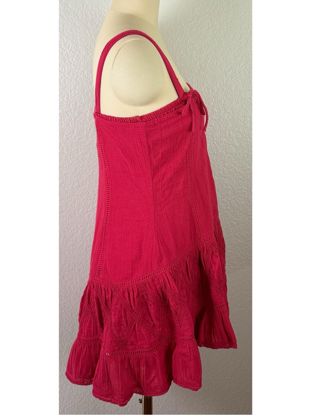 Free People Intimately Break Of Day Mini Bodysuit Boho Festival Small - Picture 7 of 16